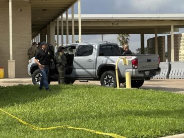 Un agente resultó herido en el tiroteo. AP / V. GONZÁLEZ