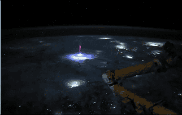 Estas tecnologías permiten grabar con resolución de 400 metros y hasta 12 cuadros por segundo, logrando imágenes detalladas de eventos casi invisibles desde tierra.  ESPECIAL/NASA