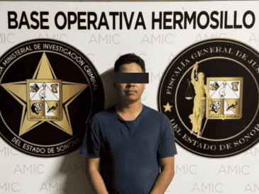 El imputado fue detenido en flagrancia el 6 de julio del año en curso, luego de la implementación de un operativo.