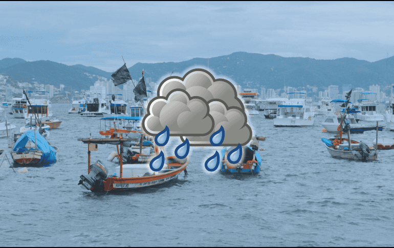 la cadena de Meteored espera para Puerto Vallarta cielos con nubes y claros desde la mañana, temperaturas de los 32 a los 24 grados centígrados, y fuertes ráfagas de viento oeste de hasta 22 km/h. EFE / ARCHIVO