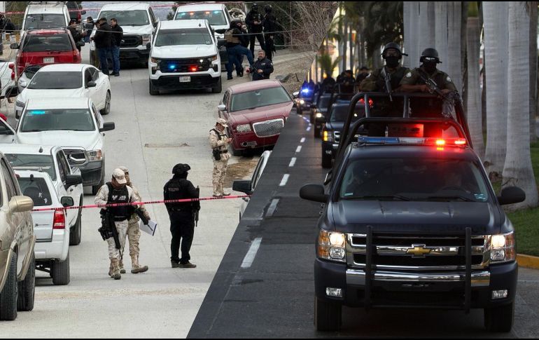 Elementos de las dependencias intervinieron la zona para brindar apoyo a los elementos agredidos y tuvieron contacto con los sujetos involucrados en la agresión, quienes intentaron escapar a bordo de cuatro vehículos de reciente modelo. SUN / ARCHIVO
