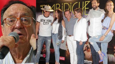 Cuando Gómez Bolaños los vio, se acercó a ellos y les preguntó cuál era el nombre del grupo, llevándose de la buena sorpresa de que Timbiriche tenía la letra 