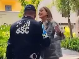 Ximena Pichel expresó su aflicción por lo sucedido, pero ayer se hizo público un nuevo video donde muestra la misma actitud. ESPECIAL