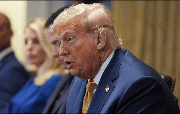 El patrón de aranceles se ha repetido tantas veces que Trump se ha ganado el apodo de TACO, un acrónimo que significa Trump Always Chickens Out: “Trump siempre se acobarda”. AP/E. Vucci