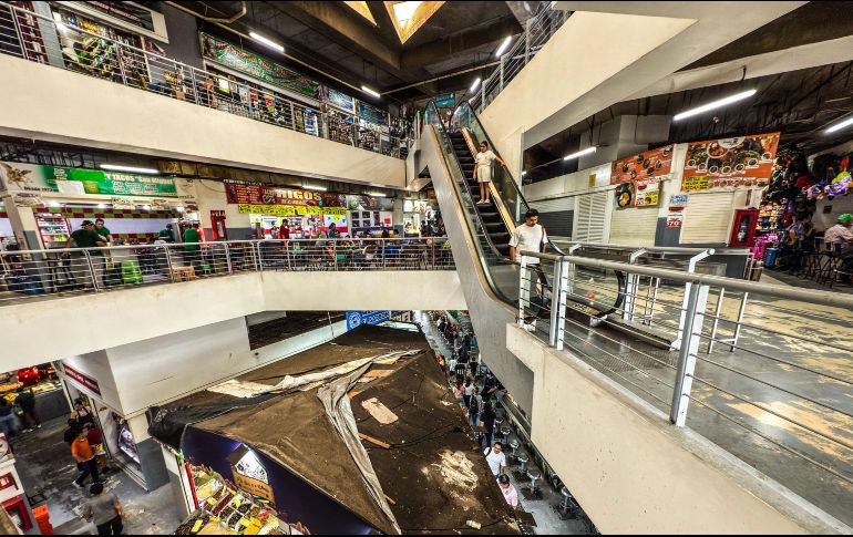 El mercado Corona enfrenta problemas de infraestructura, entorno y malas prácticas. EL INFORMADOR/A. Navarro