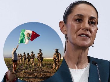 Sheinbaum Pardo dijo que las redadas en California son "injustas y van a dañar mucho la economía de Estados Unidos". EFE/A. DINNER / SUN / B. FREGOSO