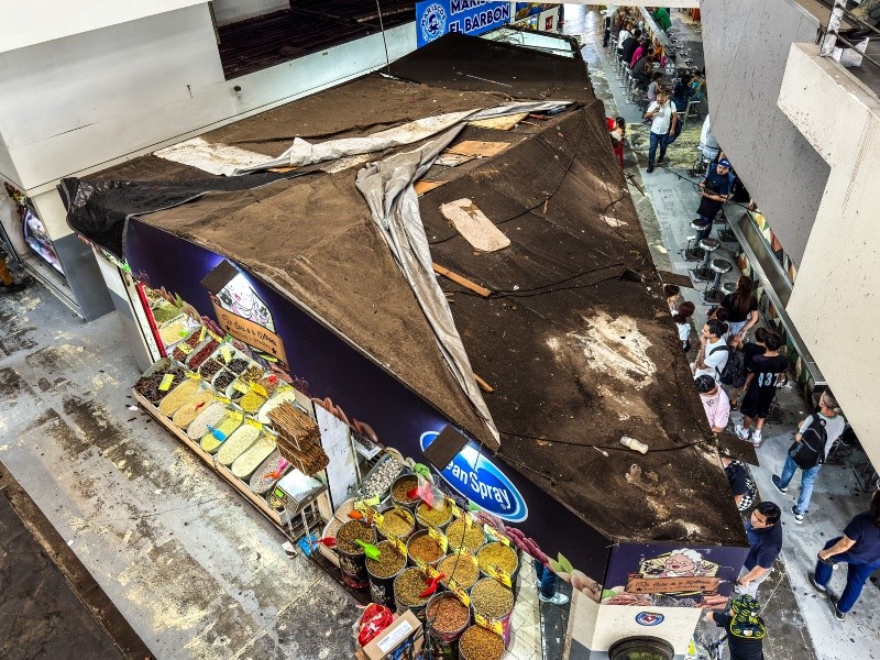 Algunos locales muestran un deterioro significativo en sus techumbres. EL INFORMADOR / A. Navarro 