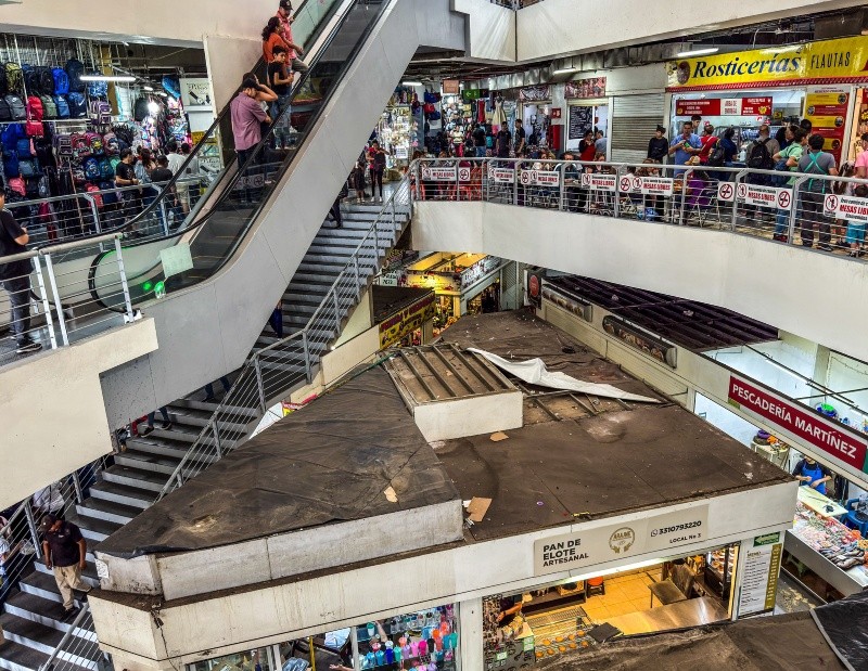 El aspecto deteriorado de ciertos locales es visible para todos los visitantes. EL INFORMADOR / A. Navarro