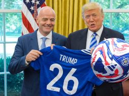 Trump estará presente en la Final del Mundial de Clubes este domingo. EFE / ARCHIVO