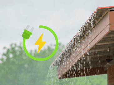 ¿Cómo prevenir un accidente eléctrico durante la temporada de lluvias? ESPECIAL / CANVA