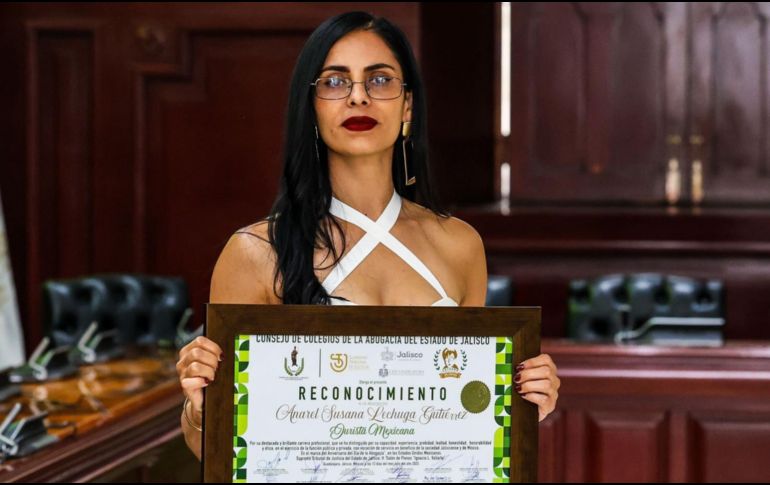 Abogados y notarios públicos de Jalisco fueron galardonados gracias a su destacada labor en el ejercicio de la ciencia del derecho. EL INFORMADOR/ A. NAVARRO.