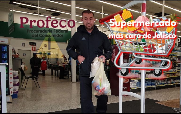 Profeco advierte por los precios de este supermercado que es el más caro de Jalisco. EL INFORMADOR / ARCHIVO