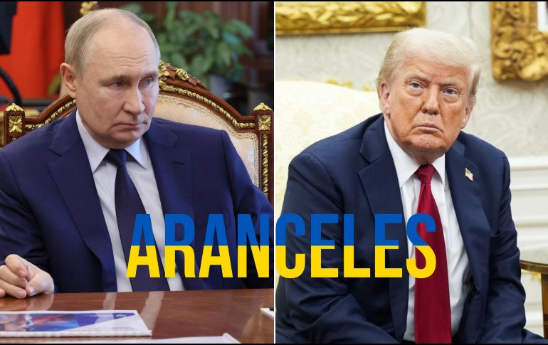 Trump amenaza a Rusia con sanciones económicas y pone un plazo para establecer un alto al fuejo en Ucrania. EFE / EPA / MKHAIL METZEL / SPUTNIK / EPA / YURI GRIPAS