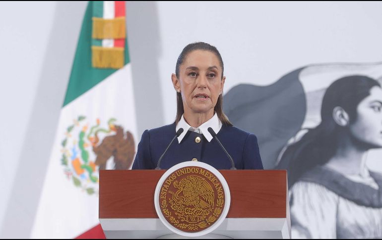 Sheinbaum expresó 