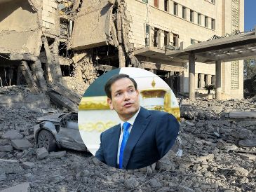 Rubio dijo que lo ocurrido representa "una amenaza" a los intentos de "construir una Siria pacífica y estable". EFE/M. AL RIFAI / A. SCHWARTZ