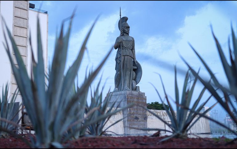 También se anunció la rehabilitación de los entornos de la Glorieta Minerva, donde se invertirán 46 millones de pesos. EL INFORMADOR/ H. Figueroa