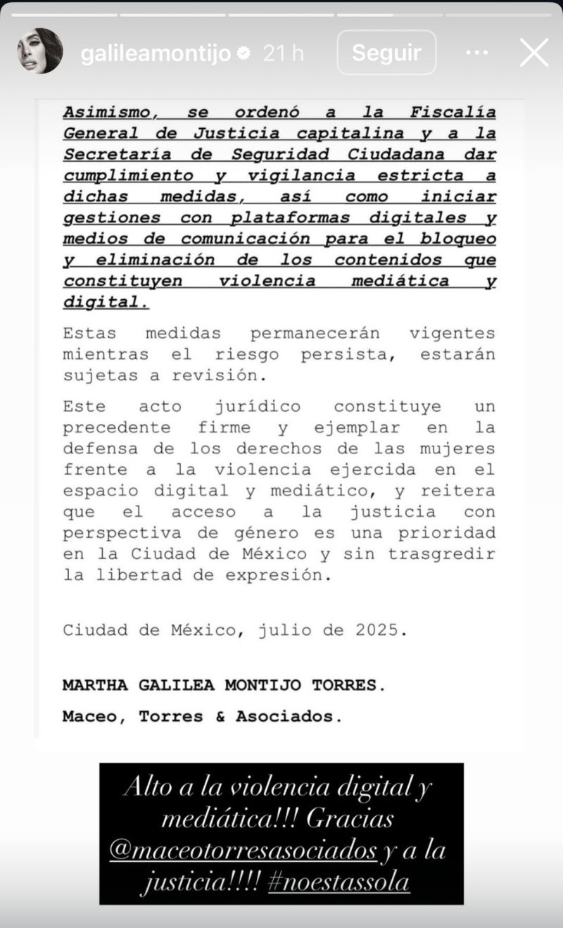 ESPECIAL / IG / @galileamontijo 