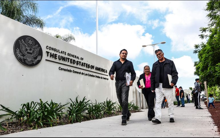 El año pasado se emitieron más de 2.4 millones de visas para mexicanos. Con las nuevas políticas impulsadas por Trump, expertos prevén que las cifras disminuyan en 2025. EL INFORMADOR/A. Navarro