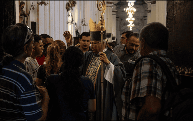 Celebrarán el 50 aniversario de la ordenación sacerdotal del Cardenal D. José Francisco Robles Ortega, Arzobispo de Guadalajara. EL INFORMADOR/ ARCHIVO.