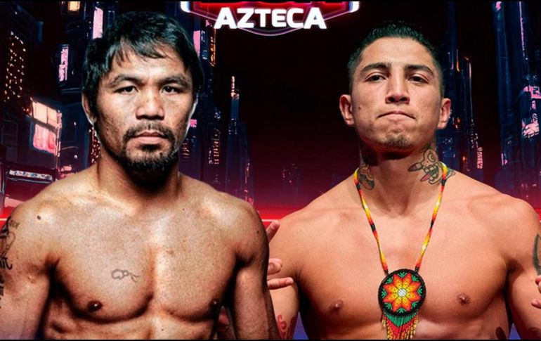 A sus 46 años, Pacquiao quiere agregar a su palmarés el récord de ser el campeón wélter más veterano de la historia. X/BoxAzteca7