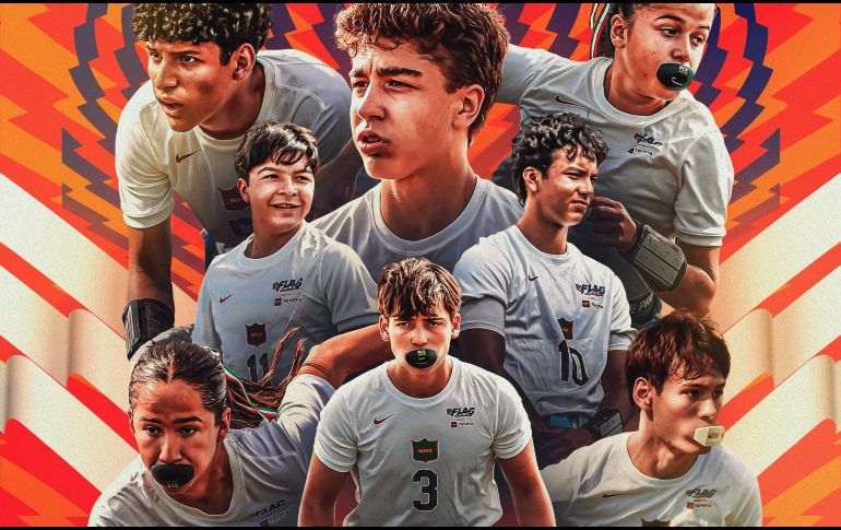 Los equipos participantes estuvieron conformados por jugadores menores de 14 años y el torneo se realizó en la ciudad que alberga el Salón de la Fama del Futbol Americano Profesional. X/ @nflmx.