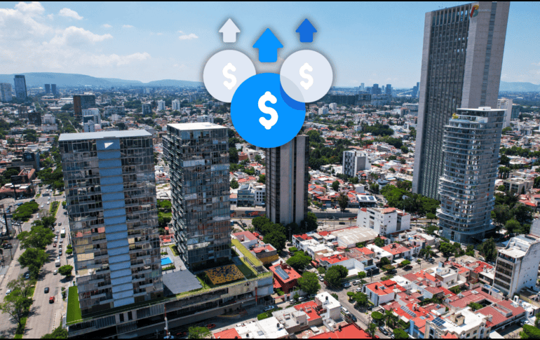 La aparición de torres de departamentos de lujo y oficinas corporativas que provocaron un incremento de precios en el costo de la vivienda así como el costo de los servicios. EL INFORMADOR / A. Navarro