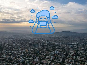 Índice de calidad de aire por zona, según la Semadet. EL INFORMADOR / ARCHIVO