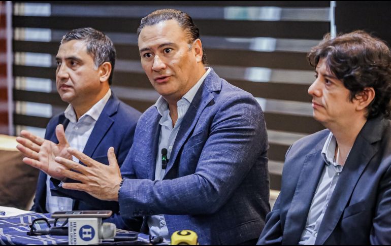 Manuel Herrera, secretario de Desarrollo Energético del Gobierno estatal, señaló que se busca hacer la transición hacia energías limpias. ESPECIAL / Coordinación General de Crecimiento y Desarrollo Económico