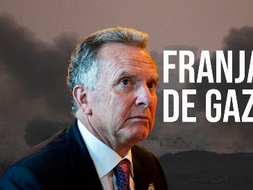 Steve Witkoff dio una escueta declaración que anunciaba la salida de Estados Unidos de las negociaciones por la paz en la Franja de Gaza. AP / EFE / ARCHIVO