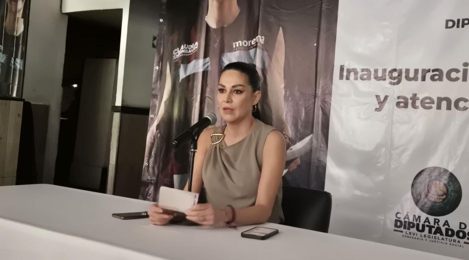 Otro acuerdo que destacó la diputada fue el establecer un plan municipalista que se replicará en las cerca de 900 municipios que son comandados por Morena. EL INFORMADOR/ R. Bobadilla