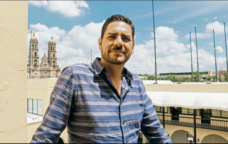 Cristopher de Alba Anguiano, director de Cultura Zapopan. EL INFORMADOR/ A. Navarro