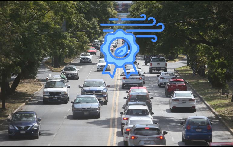 Aquí te compartimos el índice de calidad de aire por zona. EL INFORMADOR / ARCHIVO