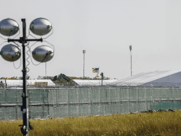 Activistas y familiares de los migrantes detenidos han tachado a Alcatraz de un "campo de concentración". EFE / C. HERRERA