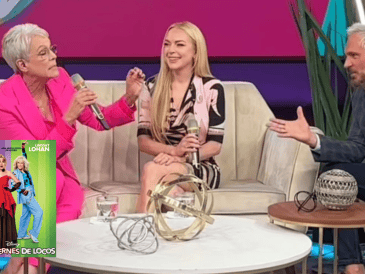 Jamie Lee Curtis y Lindsay Lohan visitan el foro de "Hoy" para promocionar su nueva película. ESPECIAL / IG / @programahoy / DISNEY