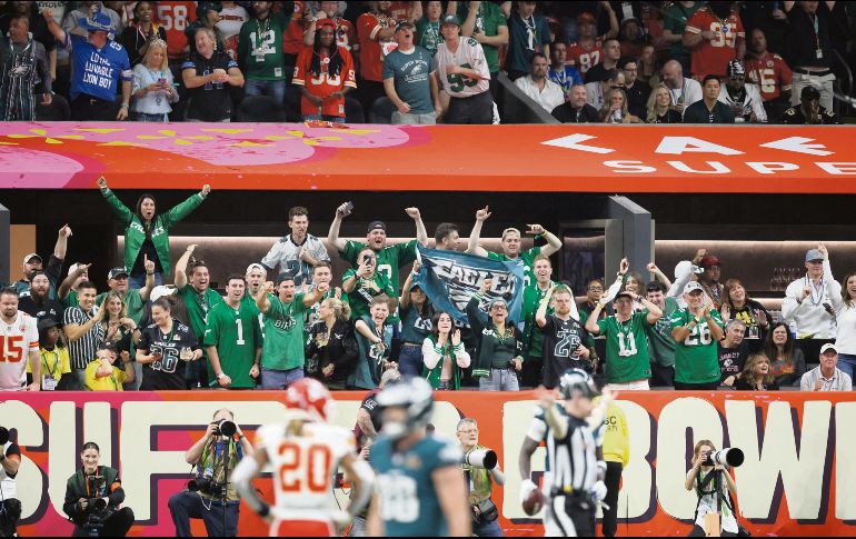 Boletos para el Super Bowl LIX fueron vendidos a un precio mayor al nominal por parte de jugadores y otros empleados de equipos, lo que no está permitido. AFP/E. Chinn