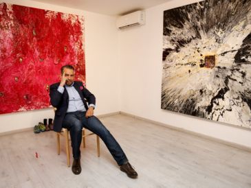 "El algoritmo del caos" es una muestra que conforma 15 años de trabajo, inquietudes y dudas de Juan Carlos Santoscoy. EL INFORMADOR/ H. Figueroa