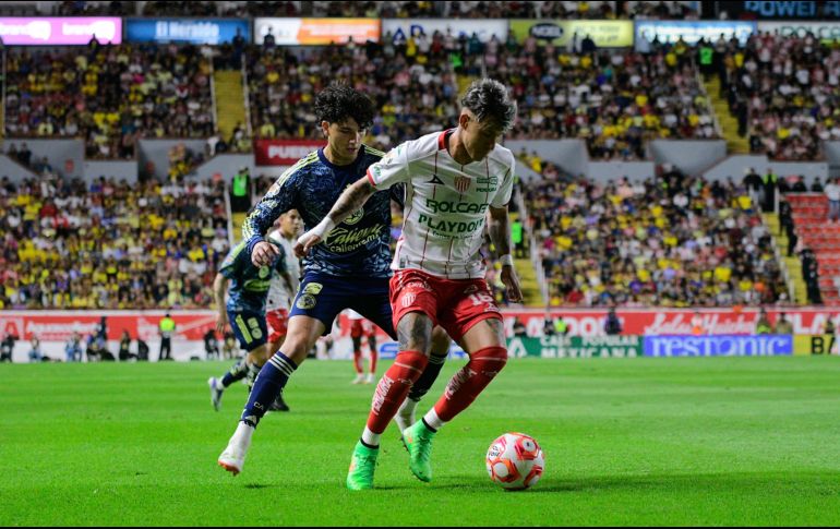 El empate dejó a las Águilas en el sexto puesto de la clasificación y a los Rayos en el séptimo. IMAGO7/P. Ramírez