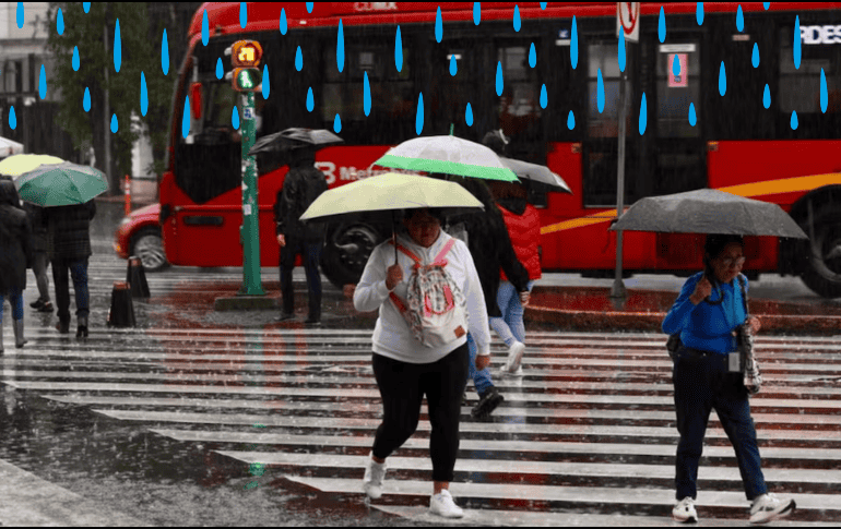 Este es el pronóstico de lluvias para hoy domingo 27 de julio de 2025. SUN / ARCHIVO