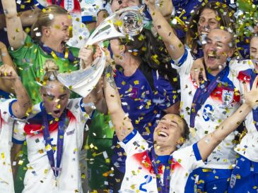 No hubo triple corona. España se quedó a las puertas de sumar el título de la Eurocopa al del Mundial y la Liga de Naciones. EFE/T. BUERGY
