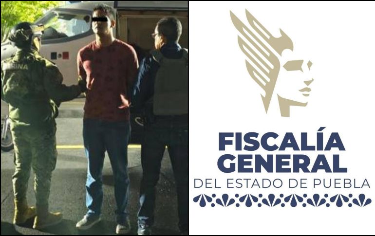 La aprehensión se llevó a cabo en medio de un dispositivo coordinado de autoridades federales y estatales de Puebla tras aviso desde Tamaulipas. ESPECIAL / FACEBOOK Fiscalía General del Estado de Puebla