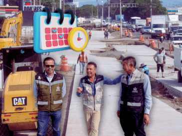 Con la actual obra en Carretera a Chapala se agregarán seis carriles más. El gobernador califica la intervención como "importantísima". FACEBOOK / Pablo Lemus Navarro