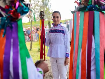 En el evento, destacó la ausencia del gobernador panista de Querétaro, Mauricio Kuri, con quien previamente se reunió Sheinbaum para revisar diversos temas. SUN / PRESIDENCIA DE MÉXICO