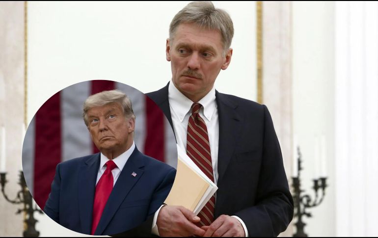 Dmitri Peskov, portavoz presidencial, llamó a la cautela al hacer declaraciones sobre los arsenales nucleares. EFE / AP / ARCHIVO