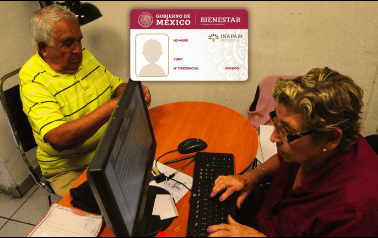 Para quienes ya han cumplido los 60 años, el trámite es completamente gratuito y se puede hacer en los módulos de la Secretaría del Bienestar. EL INFORMADOR / ARCHIVO