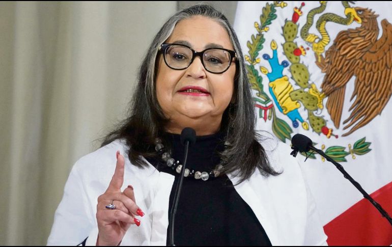 Norma Lucía Piña Hernández, Presidenta de la Suprema Corte de Justicia de la Nación. EFE