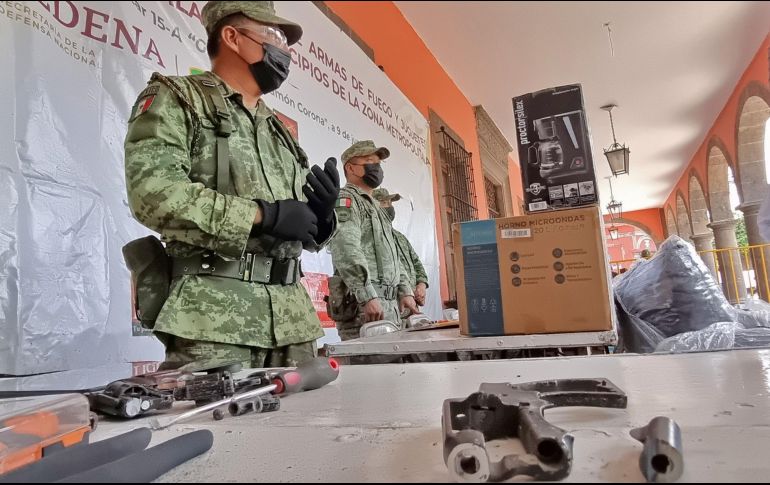 El programa busca que la población entregue sus armas a cambio de dinero; especialistas consideran que no tiene impacto para desarmar a la delincuencia organizada. EL INFORMADOR/Archivo