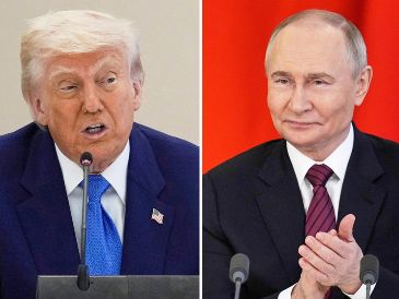 Trump y Putin conversarán sobre el conflicto bélico en Ucrania, pero no se prevé que el presidente Volodímir Zelenski esté presente. AP