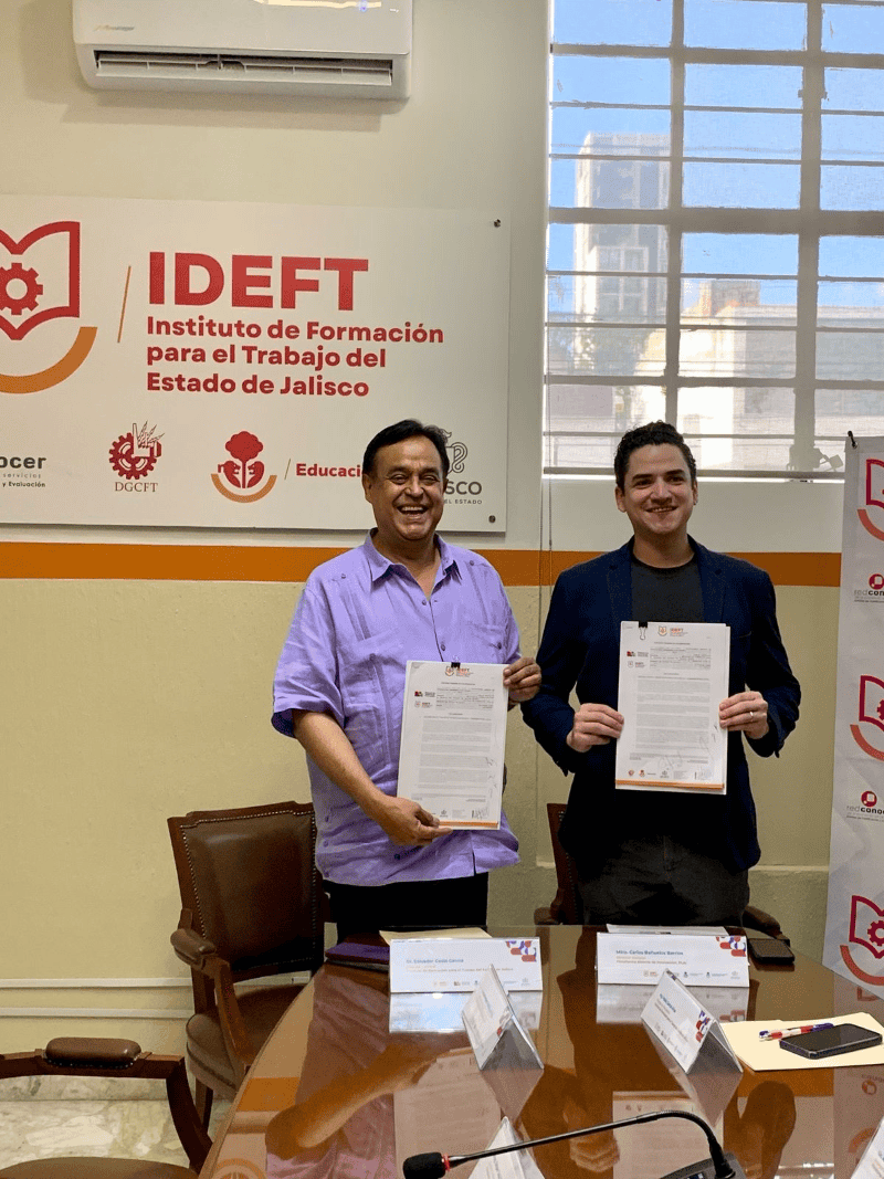 Con acciones como esta, el IDEFT reafirma su compromiso con la transformación educativa, el impulso a la innovación y la generación de oportunidades reales para mejorar la calidad de vida de la población jalisciense. ESPECIAL 