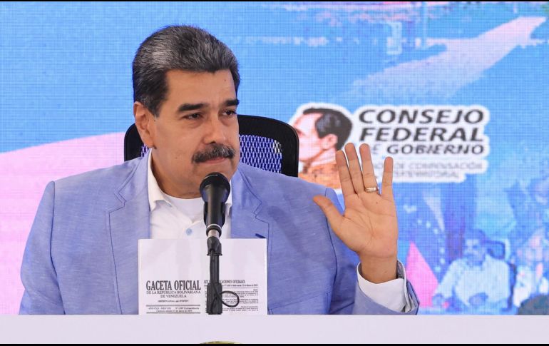Maduro acusó al gobierno de Trump de financiar una 