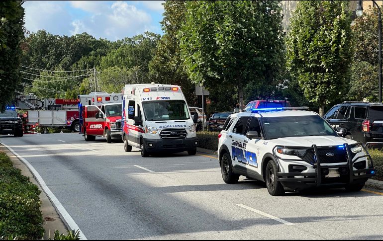 La policía de Atlanta confirmó que estaba respondiendo a reportes relacionados con el incidente. AP / J. Amy